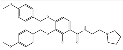 CAS: 1225208-44-5 2-chloro-3,4-bis((4-metoksibenzil)oksi)-N-(2-(pirolidin-1-il)etil)benzamidas